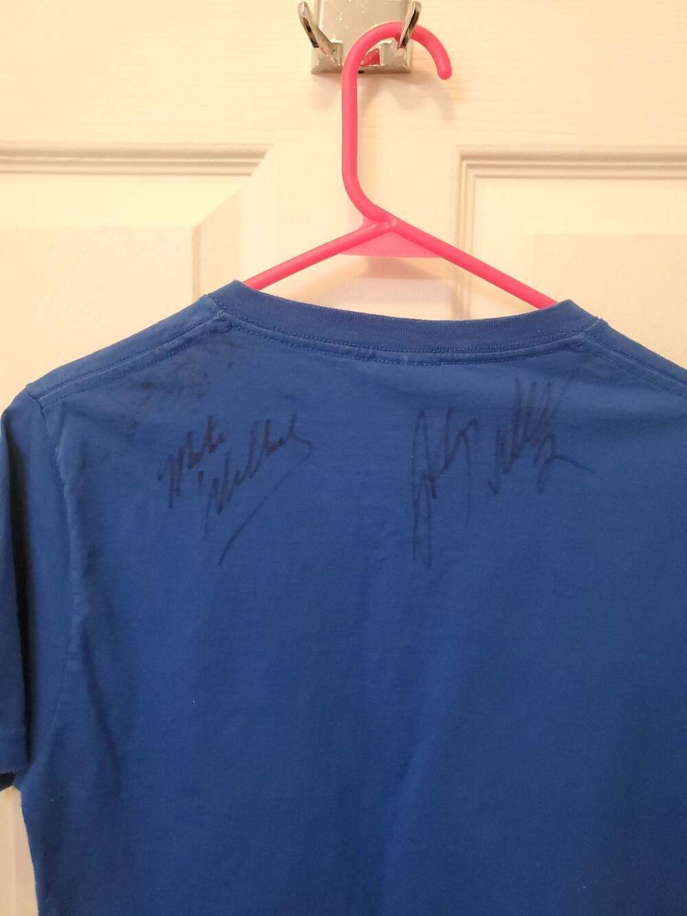 SIGNED 90s Vintage NASCAR Boogity Boogity Boogity Let's Go Racin' Boys T-Shirt - Picture 4 of 8